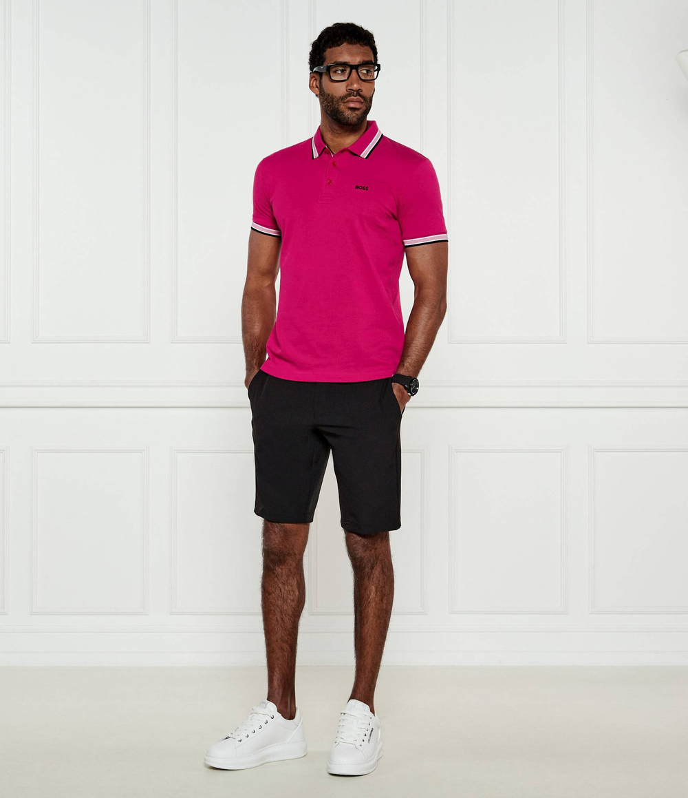 Поло Paddy BOSS GREEN - фуксия(50469055)