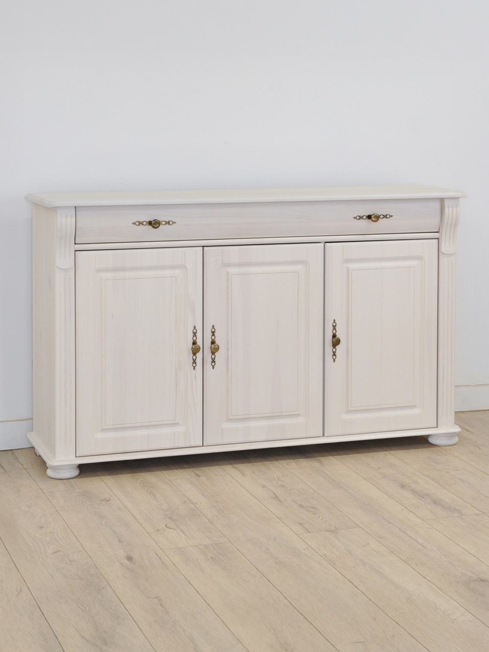 Комод для одежды, 139х42х85, Susanna, с ящиками, для одежды, деревянный, белый, Dipriz