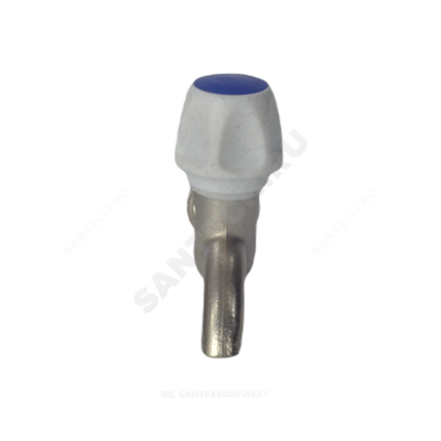 Кран седловой водоразборный латунь без штуцера КрН15 Ду 15 Ру6,3 НР G1/2" маховик L=106мм настенный Цветлит ZW20031