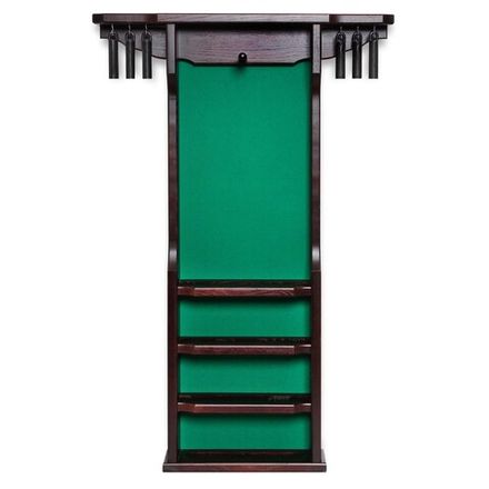 Киевница настенная Витория для 6 киев с подвесами дуб темно-коричневая