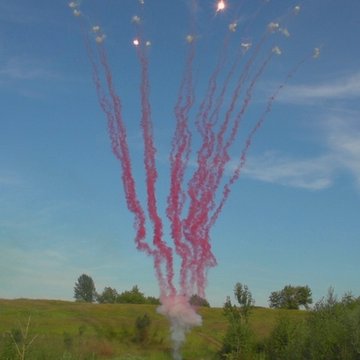 Дневная батарея салютов ГЕНДЕРНЫЙ САЛЮТ (девочка) (25/1,2) БСП1602512 (P)