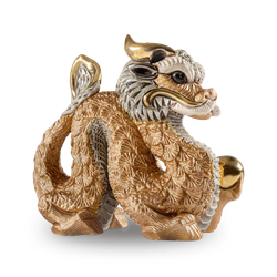 De Rosa Rinconada Статуэтка коллекционная Китайский Дракон золотой