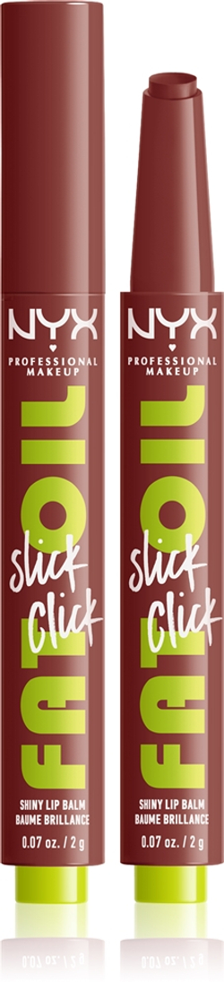 NYX Professional Makeup Fat Oil Slick Click - Тонирующий бальзам для губ оттенок 04 Going Viral, 2 g