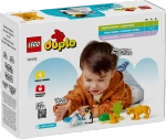 Конструктор LEGO Duplo 10941 Семейства диких животных: Пингвины и львы