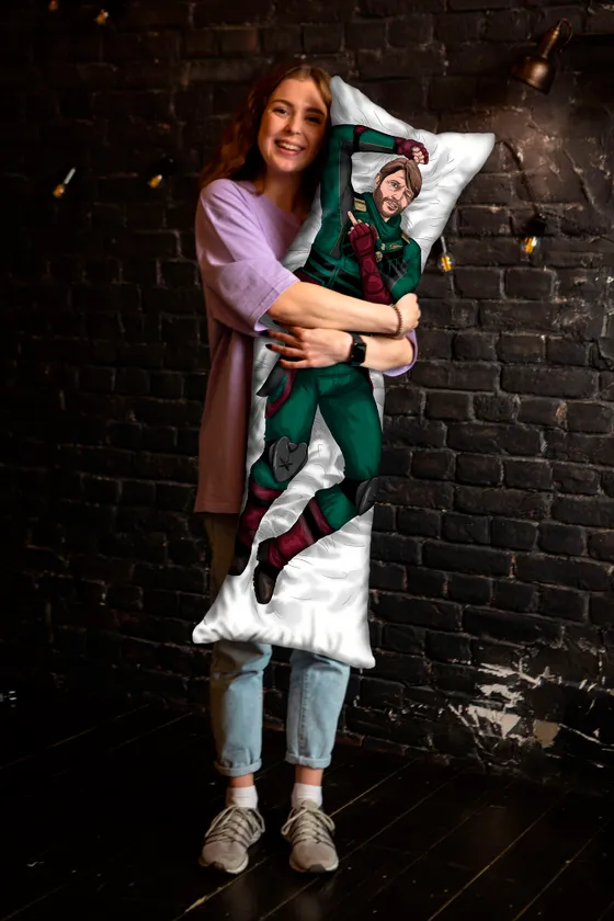 Дакимакура Солдатик