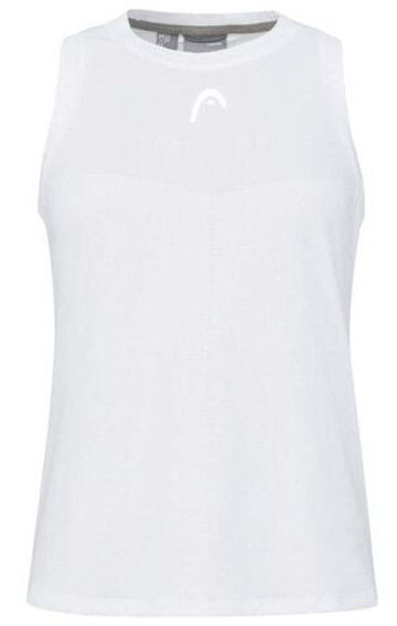 Женский топ теннисный Head Performance Tank Top - белый