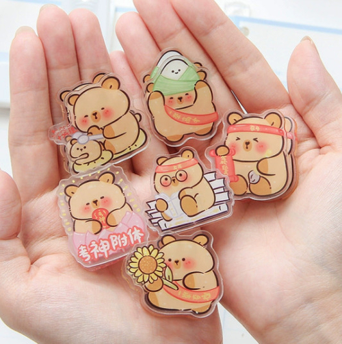 Декор ПРИЩЕПКИ пластиковые Капибара (202138596)