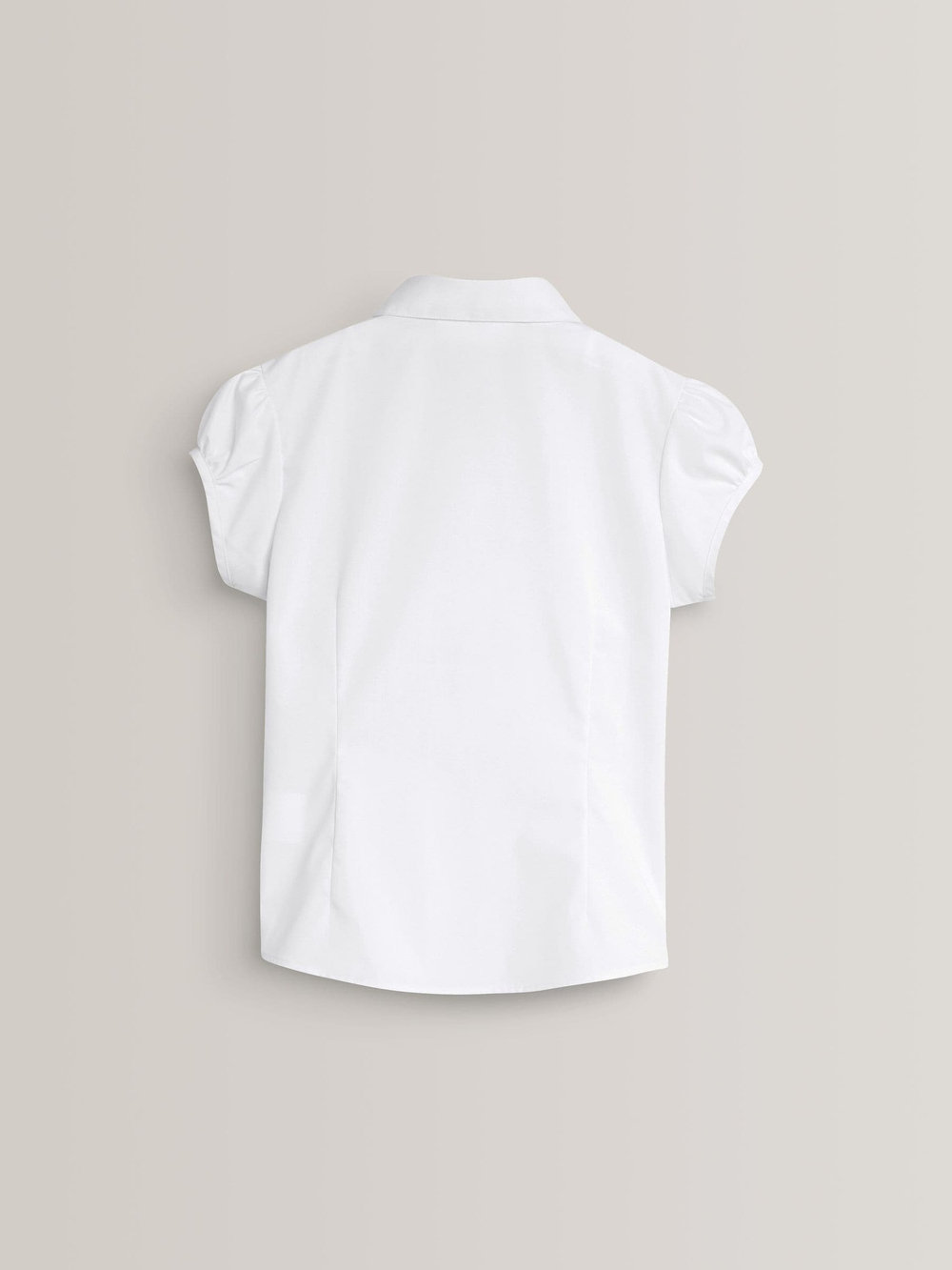 Блуза с коротким рукавом школьная для девочки Next 621-028, Белый