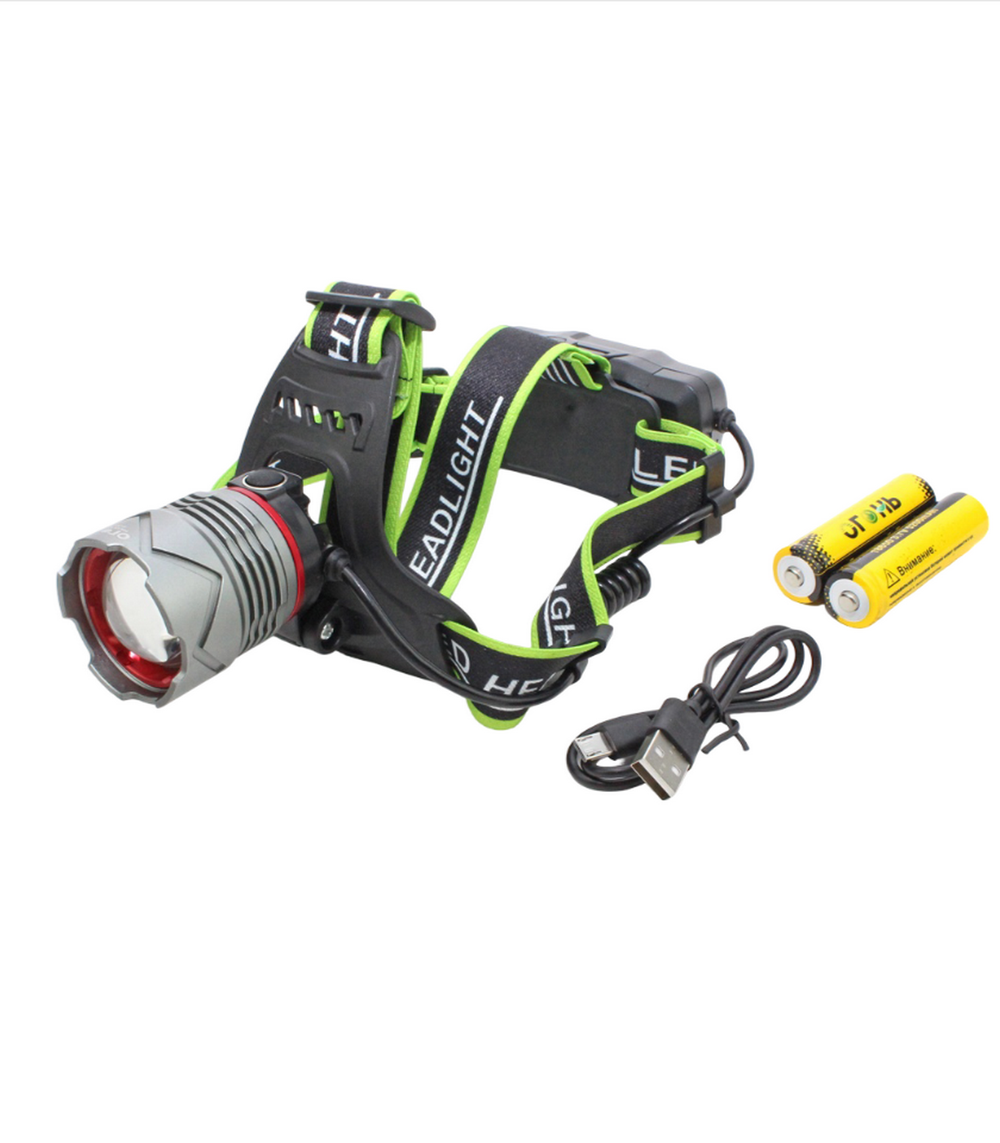 Фонарь налобный, яркий Огонь HT-291-GT100 (2000м)