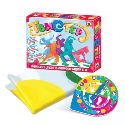 Игра Твистер для подростков 10+ (поле 120*180 см), (Р.С)