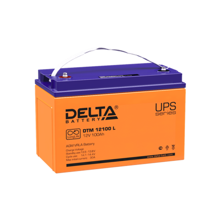 Аккумулятор DELTA DTM 12100 L