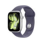 Apple Watch Series 11 GPS 42mm Silver Aluminum Case with Sport Band Purple Fog (Спортивный ремешок цвета Фиолетовый туман) (S/M, 130–180 mm) MEU64
