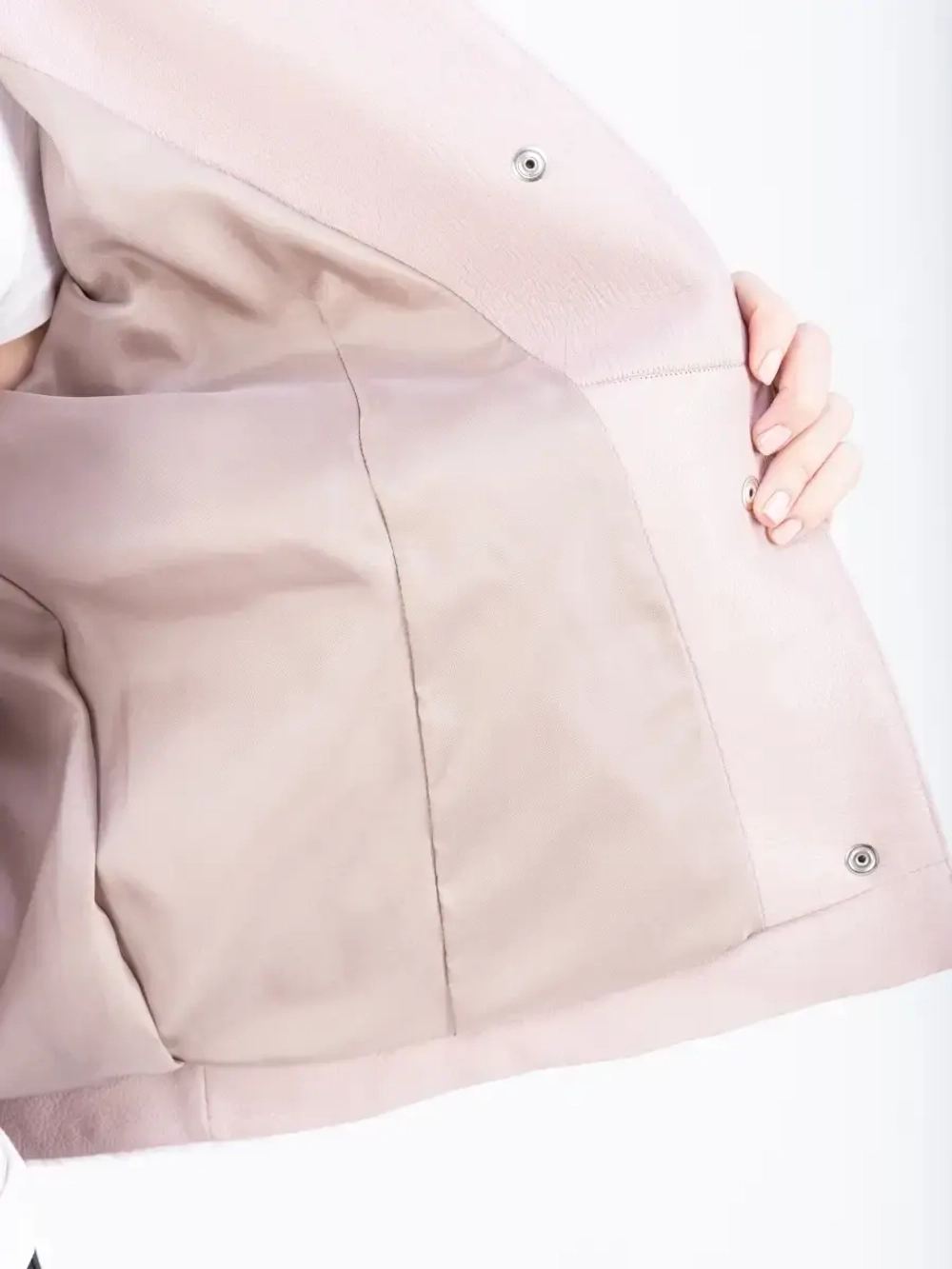 Куртка женская натуральная кожаная оверсайз Турция