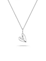 Двусторонняя подвеска Love с фианитом