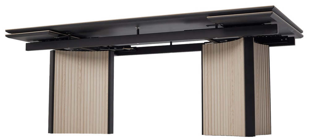 Стол СТРАДИВАРИ 200 GLASTONBURY SAVIA MATT, керамика / Дуб Галиано светлый М-City