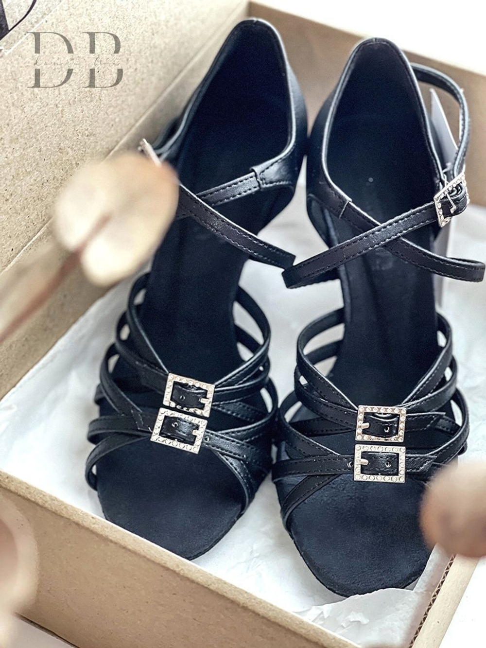 Туфли для бальных танцев танцевальные Dancemaster (7 см)