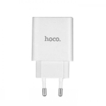 Адаптер в розетку 2 usb Hoco C25A (белый)