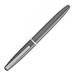 Перьевая ручка Aurora Style Metal Grey CT, перо - F, в подарочной коробке