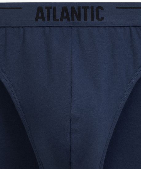 Трусы (5шт) мужские слипы спорт Atlantic, 5SMP-004, хлопок, графитовый + голубой + деним + индиго + темно-зеленый