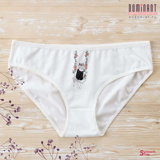 Трусики женские DOMINANT 55000-180, FULL BRIEF, 3 шт. в уп.