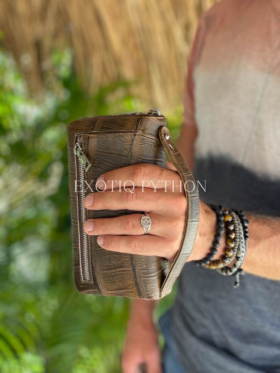 Портмоне из кожи крокодила WA-204