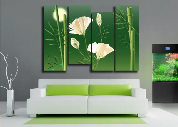 Модульная картина "Бамбук"