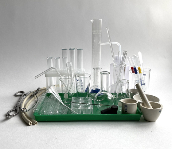 Комплект этикеток для химической посуды лаб. самоклеющихся