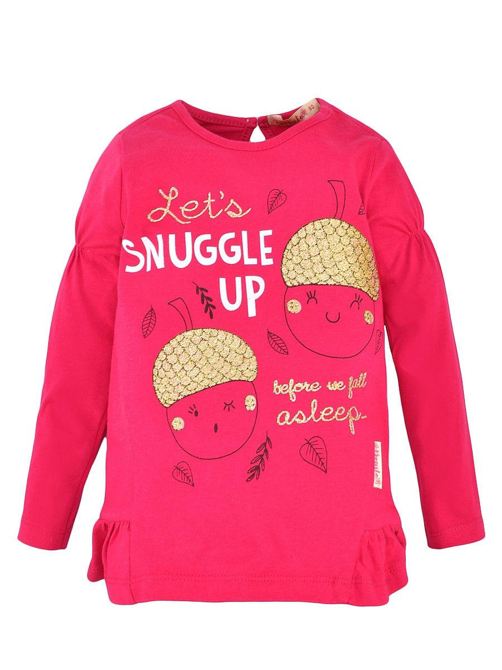 Лонгслив д/дев р.98 красн (Bonito) BK952K