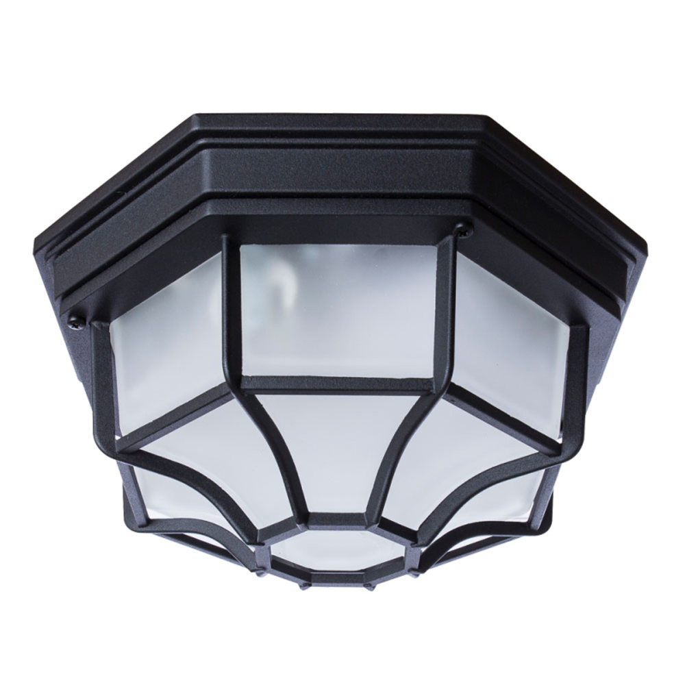 Уличный накладной светильник Arte Lamp A3100PL-1BK