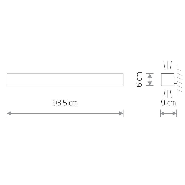Настенный светильник Nowodvorski Soft Wall Led 90x6 7548