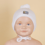 Шапка для мальчиков на завязках 1-3 года, в ассорт. Арт. 933503-1