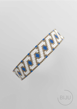 Схема PEYOTE, Схема браслета мозаичное плетение, узор из Miyuki Delica 11/0, файл PDF, №392