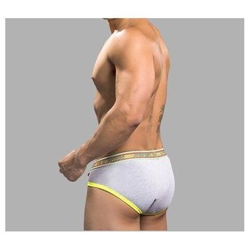 Мужские трусы брифы серые Andrew Christian Brief Grey AC9616