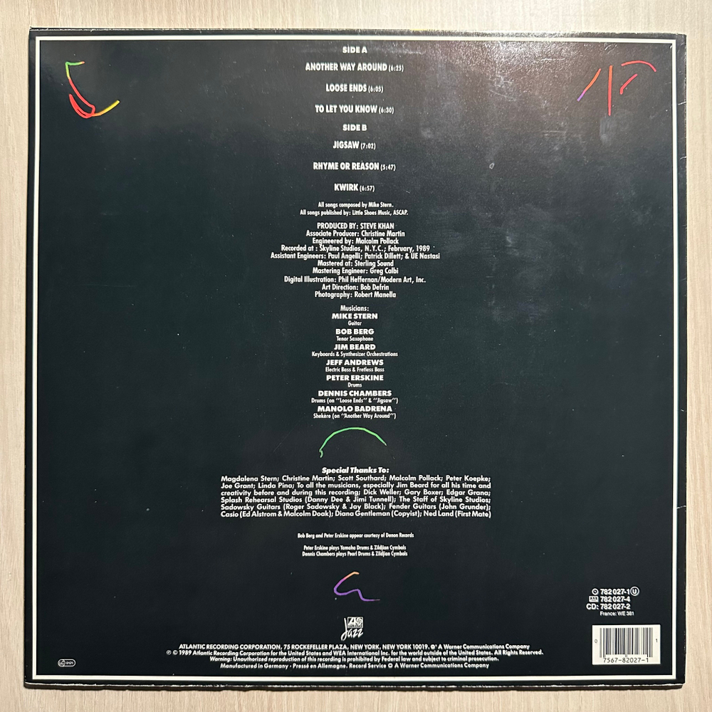 Mike Stern - Jigsaw (Европа 1989г.)