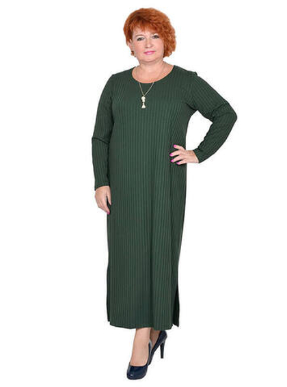 Трикотажное платье с разрезами Фетучини