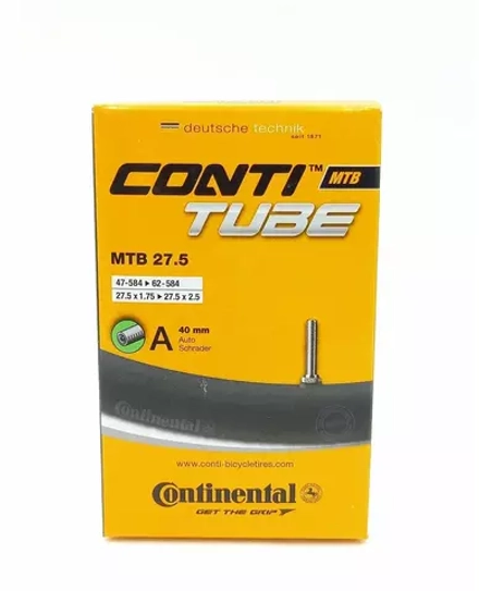 Арт 01823310000 Камера 27.5х1.75-2.5" авто нип. 40mm Continental MTB 27,5 230 гр.