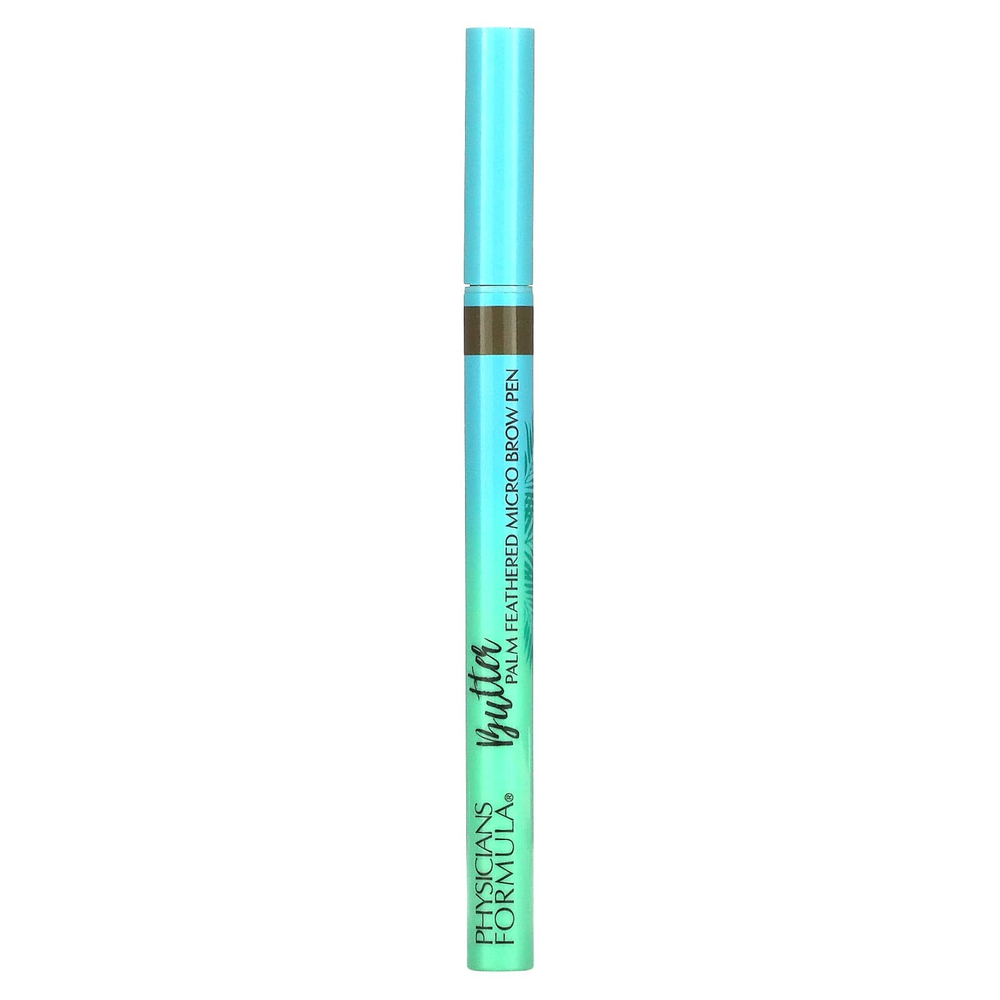 Physicians Formula, Ручка для бровей с перьями Butter Palm, 1711942, универсальный коричневый, 0,5 мл (0,017 жидк. унц.)