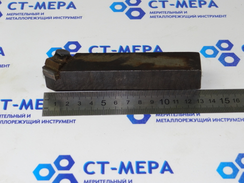 Резец проходной (угол 60°) ВН121 22х25 Т15К6 МиЗ с квадр. пластиной