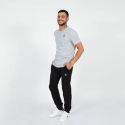 Мужское теннисное поло Le Coq Sportif Essential N°3 T-Shirt Men - Grey