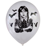 Шар 12" Ассорти Будь собой "Wednesday Уэнздей" Забава 10 шт