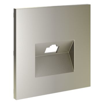 Накладка для розетки компьютерной RJ45 кат.6, S70 (шелк)