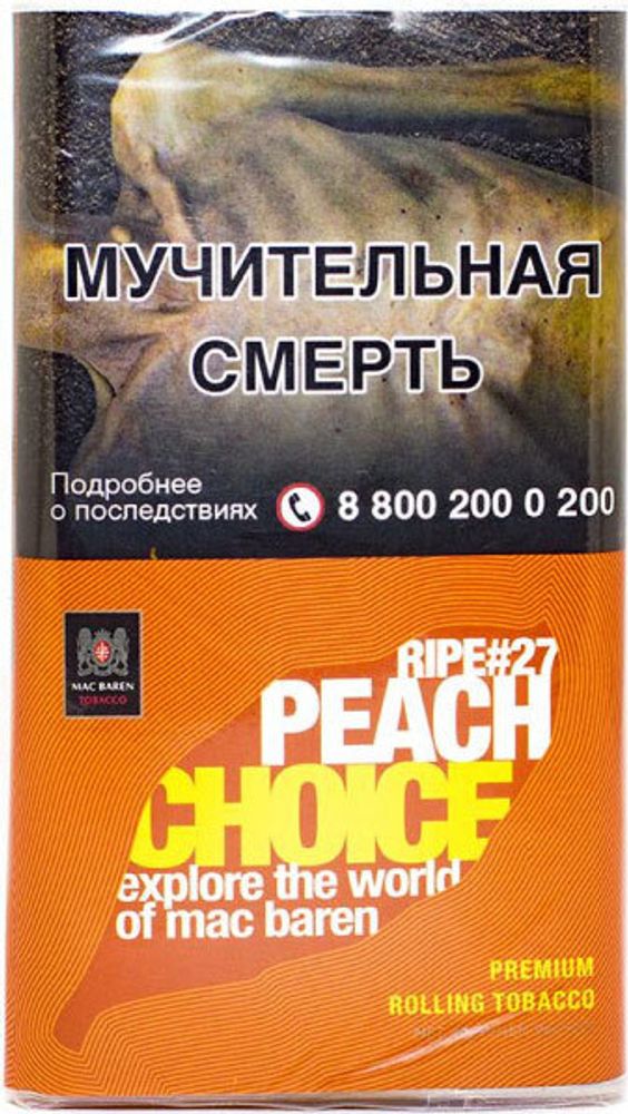 Табак Mac Baren Persic #27 (Персик)