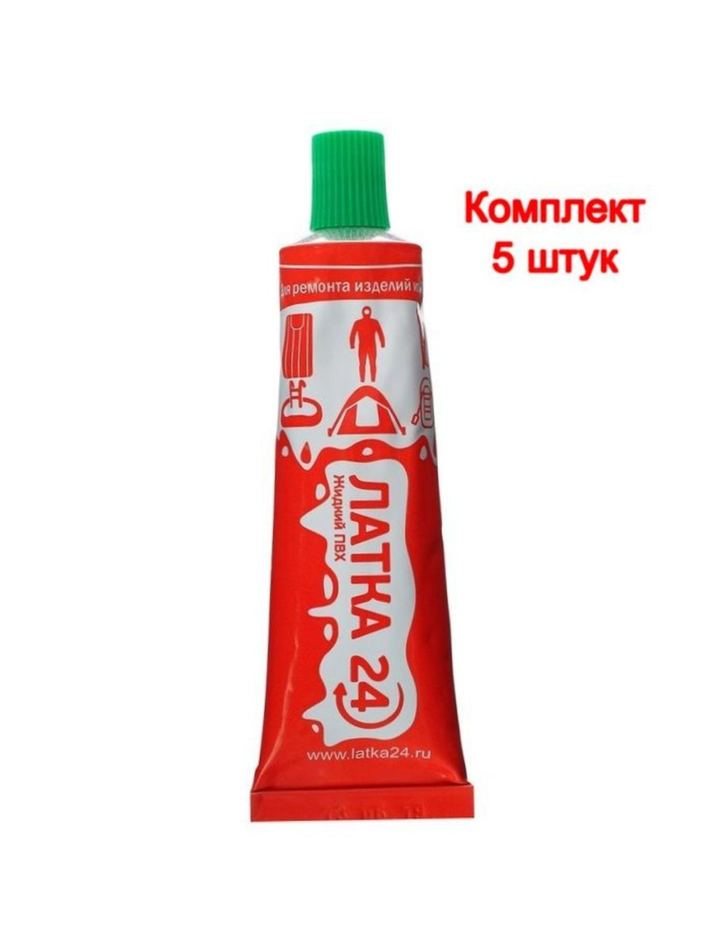 Жидкая латка (клей) для ПВХ Три Кита