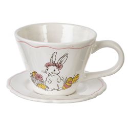 GAEM Чашка с блюдцем, 270 мл, L15,5 W13,5 H8,5 см