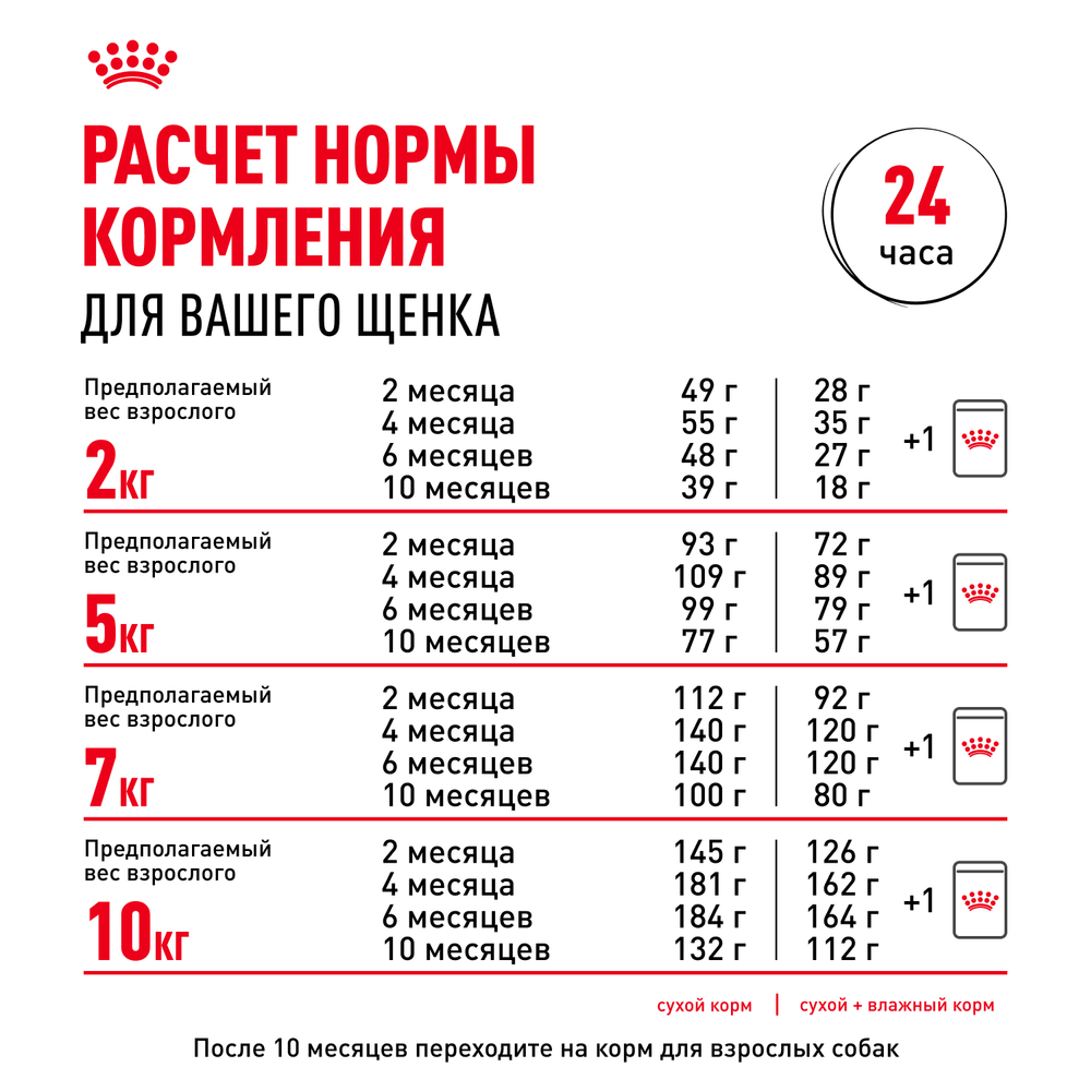 Royal Canin Mini Puppy Корм сухой для щенков мелких пород в возрасте до 10 месяцев - 2 кг