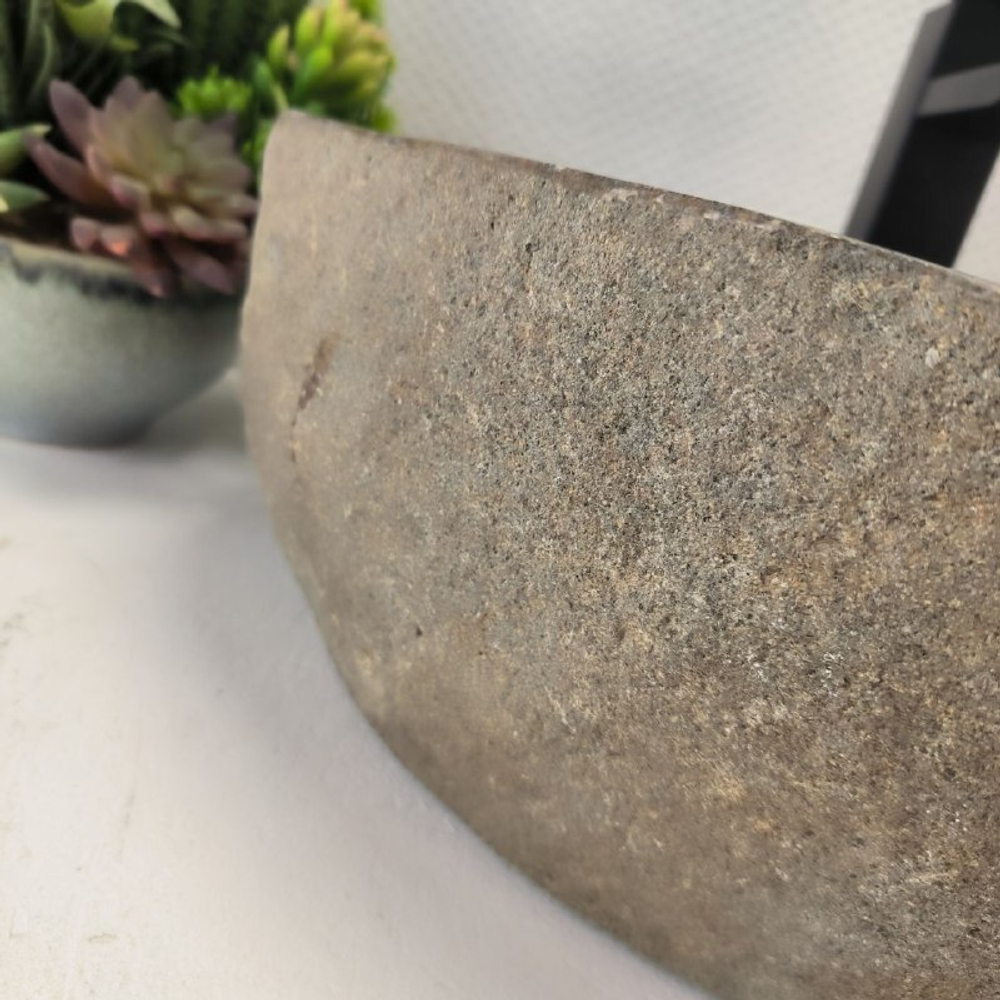Раковина из речного камня RS-63511 (45*34*16) 0122