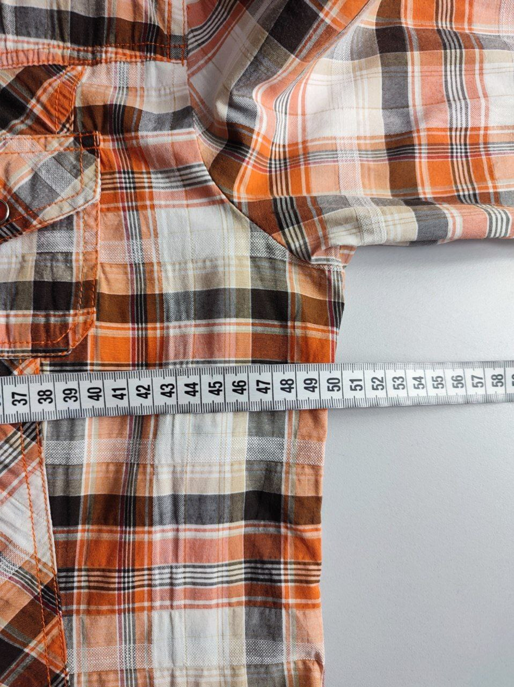 Блузка Designers в клетку 50 размер