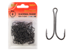 Крючки Saikyo двойн.Normal Shank KH-11041  № 4 BN (100шт)
