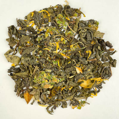 Зеленый чай BERRY-TEA "Молочный коктейль" | 18гр под стакан | Эконом