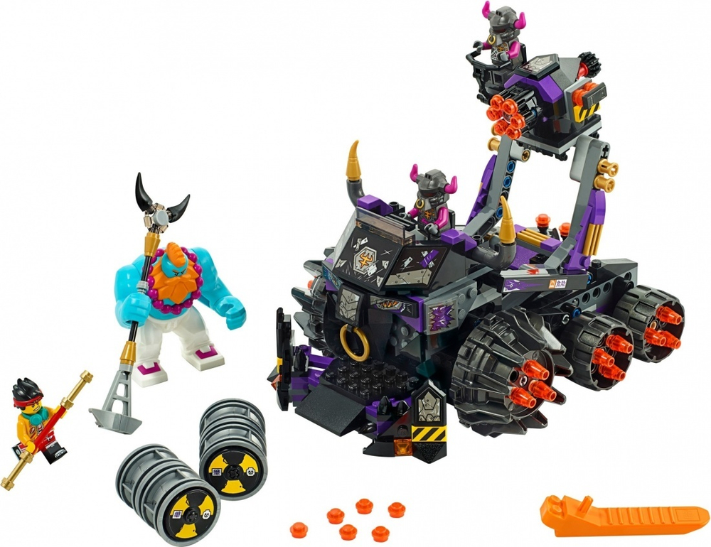 LEGO Monkie Kid: Танк Железного Быка 80007 — Iron Bull Tank — Лего Манки Кид